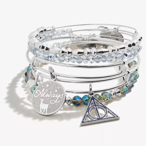 Alex And Ani Harry Potter Always 2021 Limited Release 5 Piece Bracelet Set - Picture 1 of 3